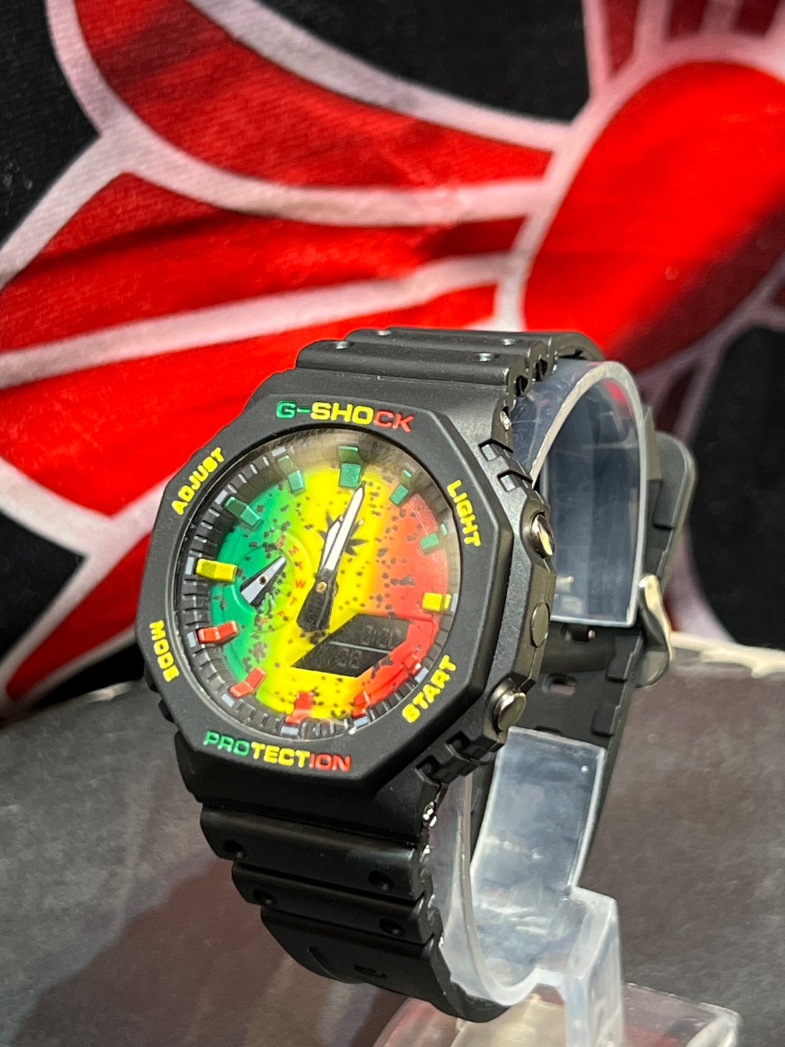 جی شاک g 2100  ضدآب دیجیتال و عقربه ای